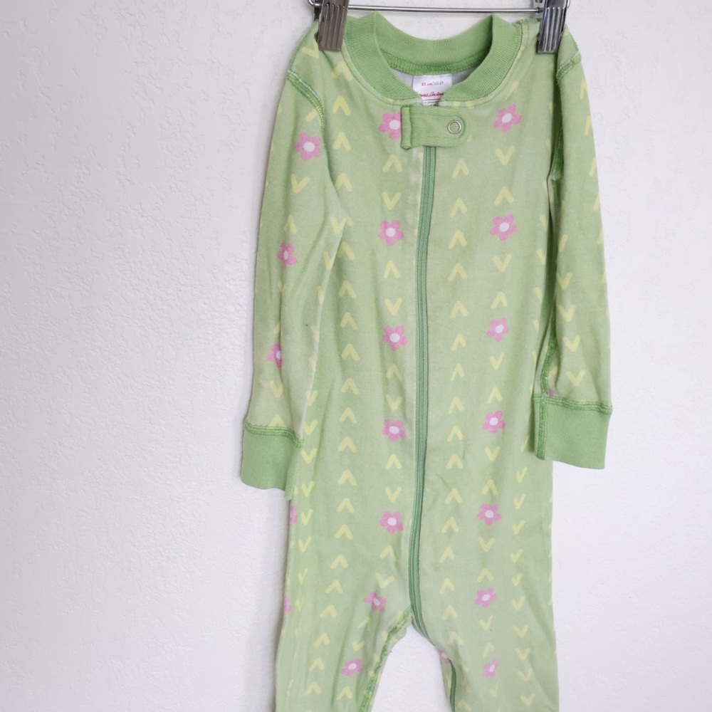 Hanna Andersson Floral Kids Sleeper 100% organic cotton